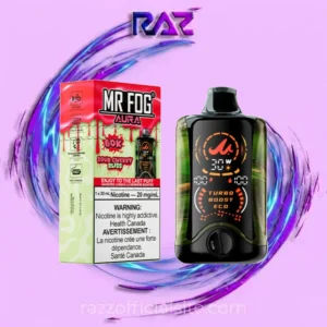 Sour Cherry Bliss Mr Fog Aura 60K Puffs - Disposable Vape