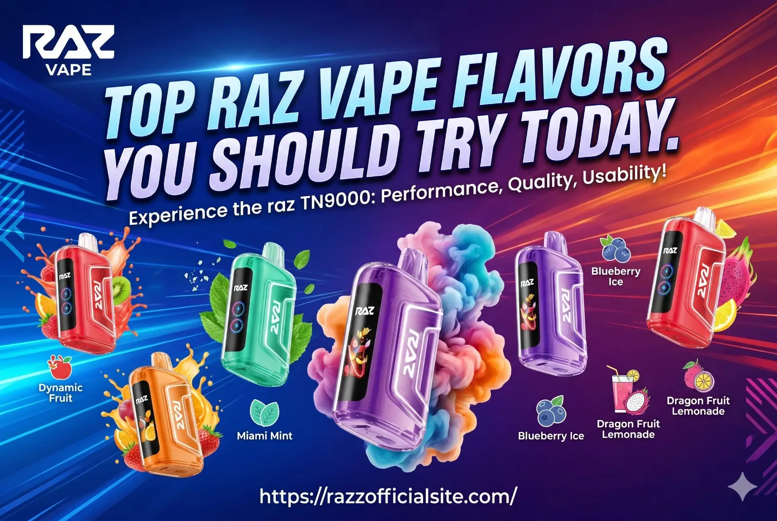 Raz Vape Flavors