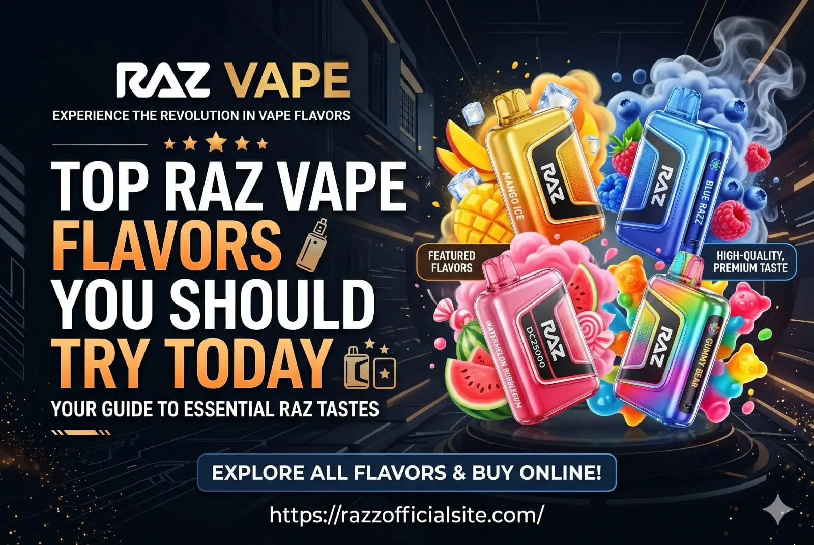 Raz Vape Flavors