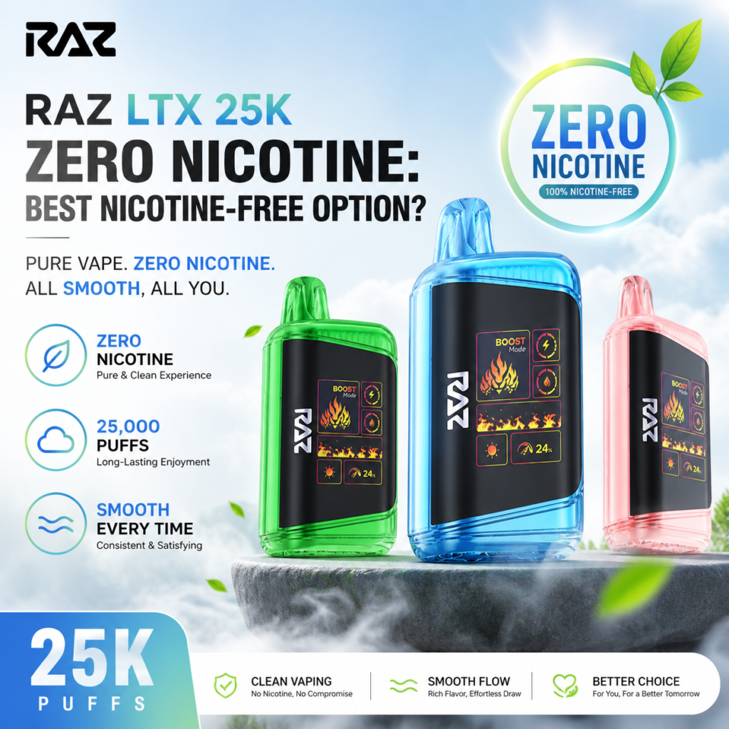Raz Ltx 25K Zero Nicotine
