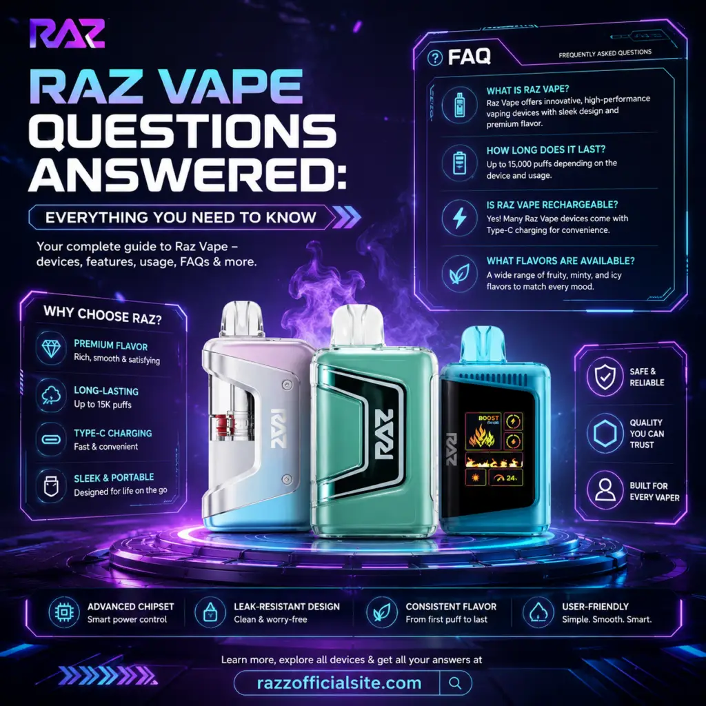Raz Vape Questions Answered: Everything You Need To Know 1 Raz Vape