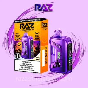Blueberry French Toast Raz Vue 70k Puffs Disposable Kit - Halloween Edition