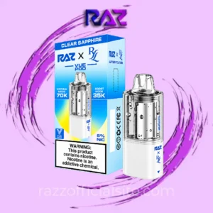 Clear Sapphire Raz Ryl Vue