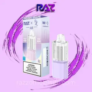 Frozen Grape Raz Ryl Vue 70K Disposable (Only Pod)