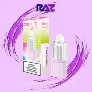 Pretty In Pink Raz Ryl Vue 70K Disposable (Only Pod)