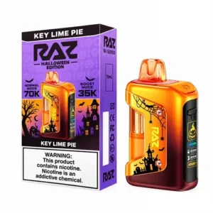 Exploring The Best Raz Tn9000 Disposable Vape Flavors Of 2024 4 Key Lime Pie Raz Vue 70K Puffs Disposable Kit - Halloween Edition