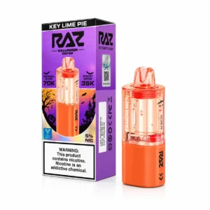 Exploring The Best Raz Tn9000 Disposable Vape Flavors Of 2024 2 Key Lime Pie Raz Vue 70K Puffs Disposable Only Pod - Halloween Edition