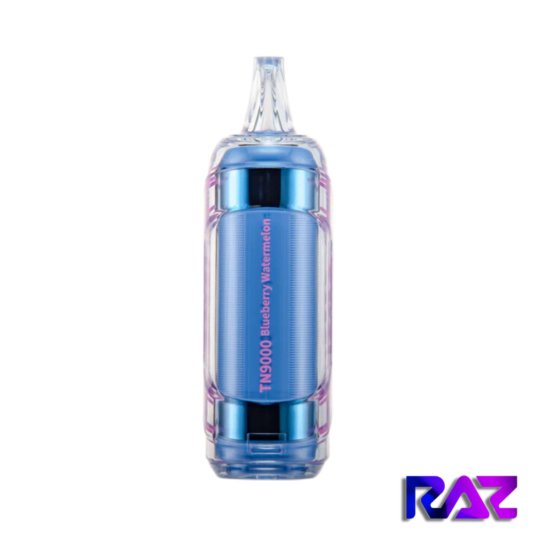 Blueberry Watermelon - Raz Tn9000 Disposable Vape Side View