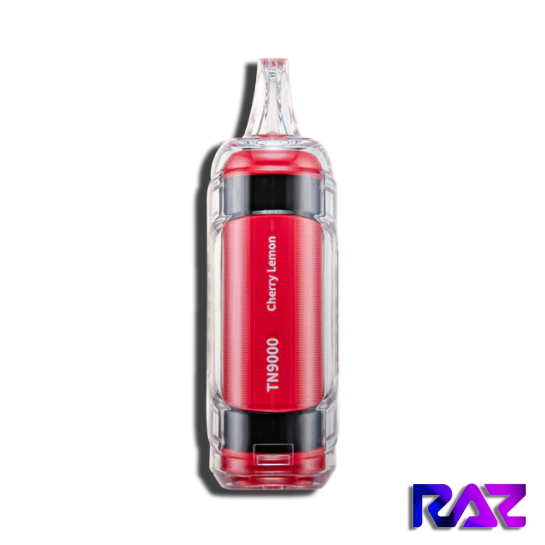 Cherry Lemon - Raz Tn9000 Disposable Vape Side View